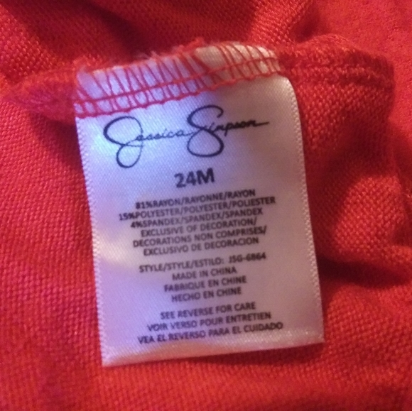 Jessica Simpson sweater size 24 months - Picture 5 of 5
